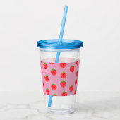 Berry Beauful Summer Acryl Drinkbeker (Achterkant)
