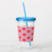 Berry Beauful Summer Acryl Drinkbeker (Links)