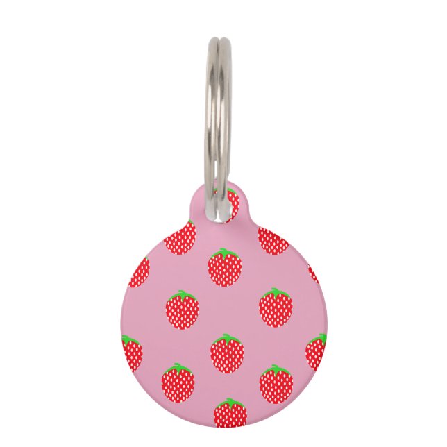 Berry Beauful Summer Huisdierpenning (Voorkant)