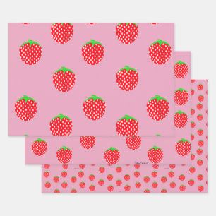 Berry Beauful Summer Inpakpapier Vel