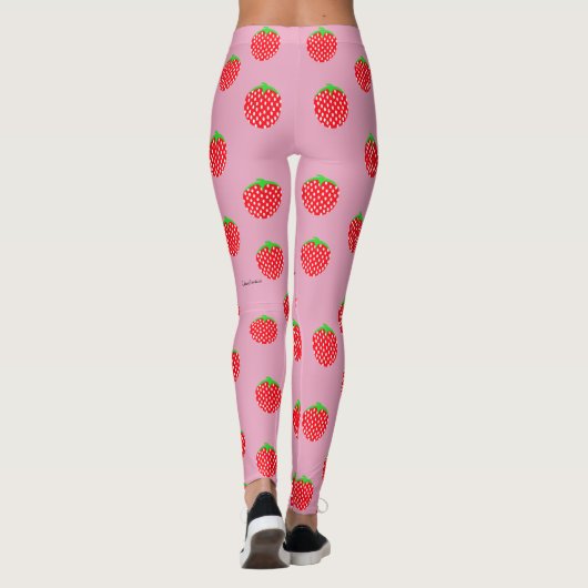 Berry Beauful Summer Leggings (Achterkant)