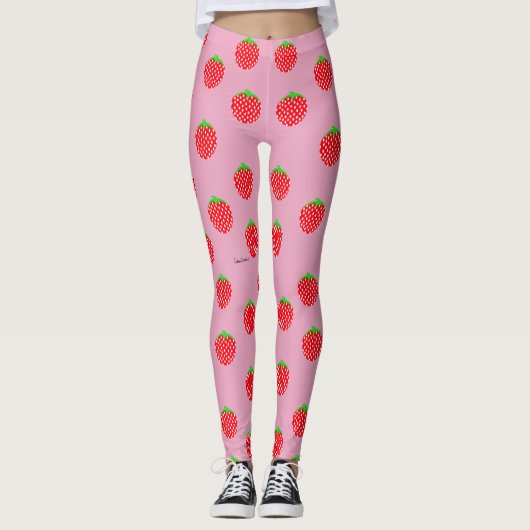 Berry Beauful Summer Leggings (Voorkant)