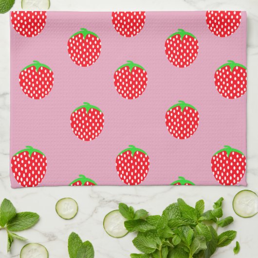 Berry Beauful Summer Theedoek (Gevouwen)