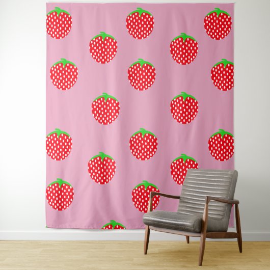 Berry Beauful Summer Wandkleed (In situ)