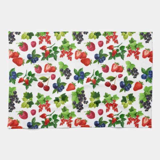 Berry Berry Theedoek (Horizontaal)