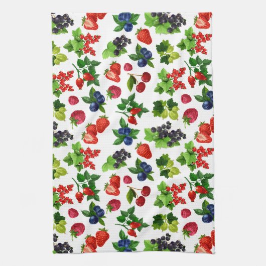 Berry Berry Theedoek (Verticaal)