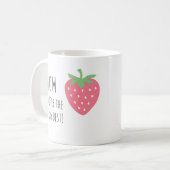 Berry Best Mom Aardbei Koffiemok (Voorkant links)