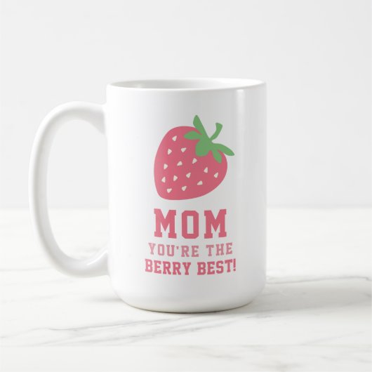 Berry Best Mom Large Koffiemok (Links)