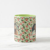 Berry Besties Groene en Rode Vrienden Foto Mok (Midden)