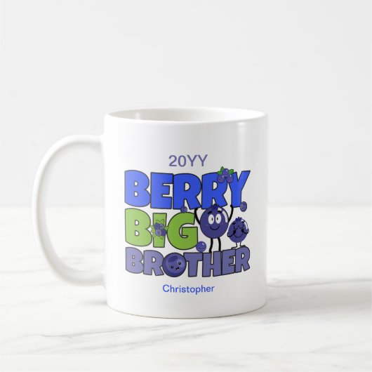 Berry Big Brother - Zus Blueberry Pun Koffiemok (Links)