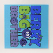 Berry Big Brother - Zus Blueberry Pun Legpuzzel (Horizontaal)