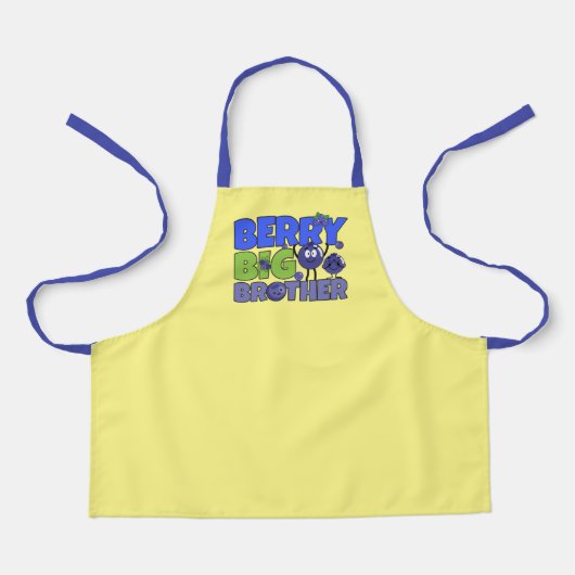 Berry Big Brother - Zus Blueberry Pun Schort (Voorkant)