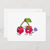 Berry bij darts met pijl briefkaart (Voorkant / Achterkant)