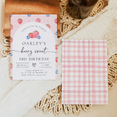 Berry Birthday Uitnodiging | Uitnodiging voor bess