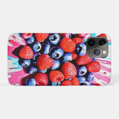Berry Blast: Fruity Fun Case-Mate iPhone Case (Achterkant (horizontaal))