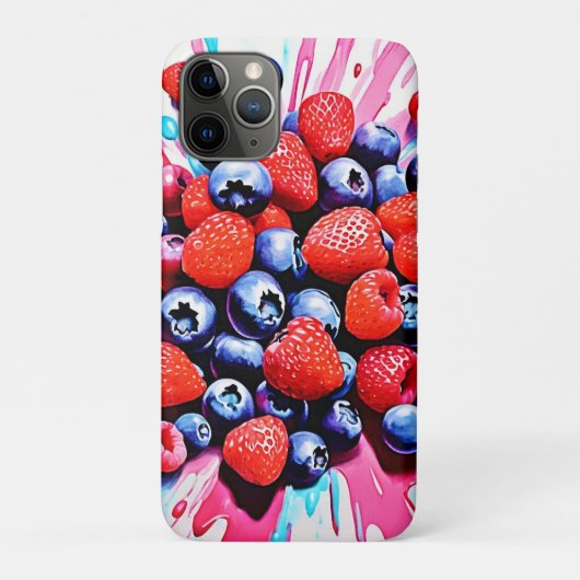Berry Blast: Fruity Fun Case-Mate iPhone Case (Achterkant)