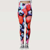 Berry Blast: Fruity Fun Leggings (Voorkant)