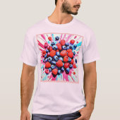 Berry Blast: Fruity Fun T-shirt (Voorkant)