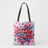 Berry Blast: Fruity Fun Tote Bag (Voorkant)