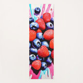 Berry Blast: Fruity Fun Yogamat (Voorkant)