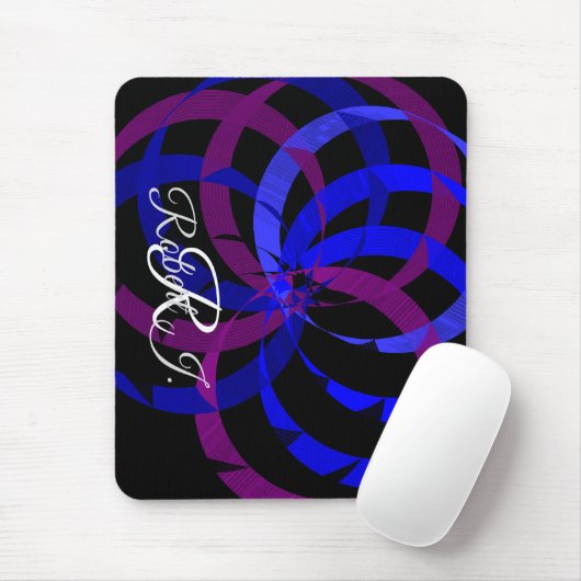 Berry Blend Geometric Mouse Pad Muismat (Met muis)