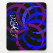 Berry Blend Geometric Mouse Pad Muismat (Voorkant)