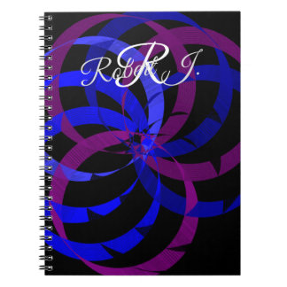 Berry Blend Geometric Spiral Notebook Notitieboek