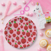 Berry Bliss Bash: Framboos's eerste feestthema Papieren Bordje (Feest)