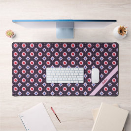 Berry Bliss Patroon met aangepaste naam Bureaumat