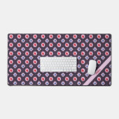 Berry Bliss Patroon met aangepaste naam Bureaumat (Keyboard & Muis)