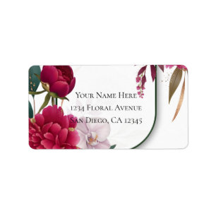 Berry Bloom Garden Bloemrijke Bruiloft Glamour Etiket