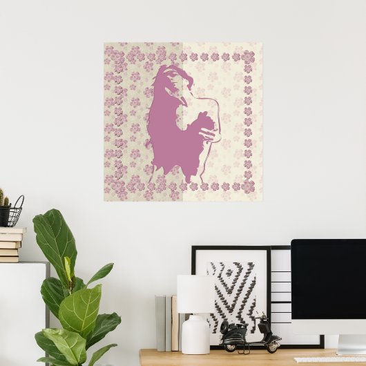 Berry Blossom - Poster (Thuiskantoor)