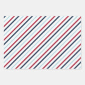 Berry Blue Christmas Wrapping Papieren Bladen Inpakpapier Vel (Voorkant 2)