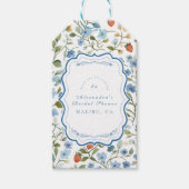 Berry  Blush Vrijgezellenfeest Cadeaulabel (Voorkant)