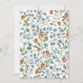 Berry  Blush Vrijgezellenfeest Kaart (Achterkant)