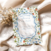 Berry  Blush Vrijgezellenfeest Kaart