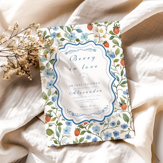 Berry  Blush Vrijgezellenfeest Kaart