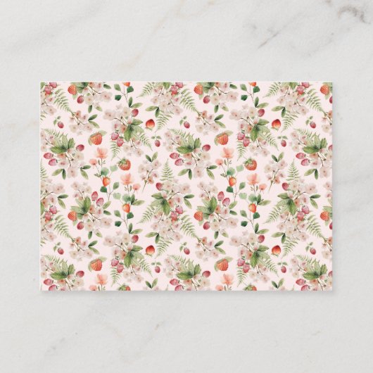 Berry boeken voor Baby Informatiekaartje (Achterkant)