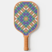 Berry Boho Rhombus Pickleball Paddle (Voorkant)