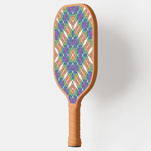 Berry Boho Rhombus Pickleball Paddle (Links)