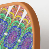 Berry Boho Rhombus Pickleball Paddle (Links Detail)