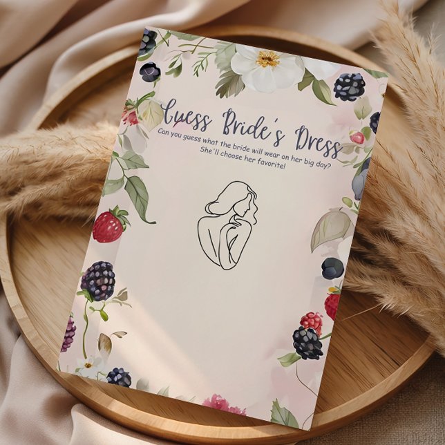 Berry Botanical Guess Bride’s Dress Game (Creator heeft geüpload)