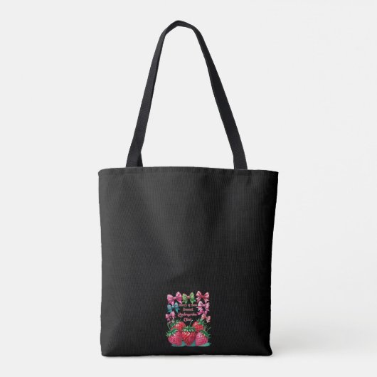 Berry Bow Sweet Kindergarten Chic! Tote Bag (Achterkant)