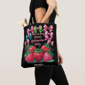 Berry Bow Sweet Kindergarten Chic! Tote Bag (Dichtbij)