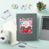 Berry Bow Zoete Kleuterschool Chic Sticker (iPad Cover)
