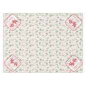 Berry Branch Eat, Drink Be Merry Christmas Party Tafelkleed (Voorkant (Horizontaal))