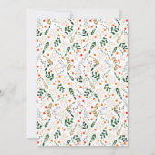 Berry Branch Eat, Drink Be Merry Christmas Potluck Kaart (Achterkant)