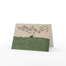 Berry Branch Kerst Kaart