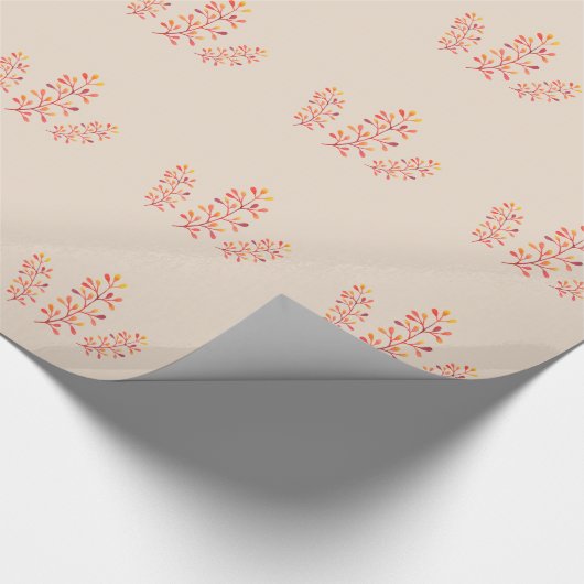Berry Branches Cadeaupapier (Hoek)