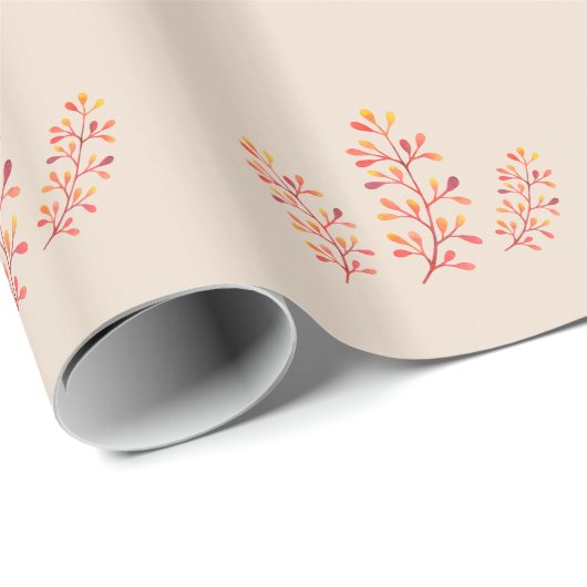 Berry Branches Cadeaupapier (Rol Hoek)